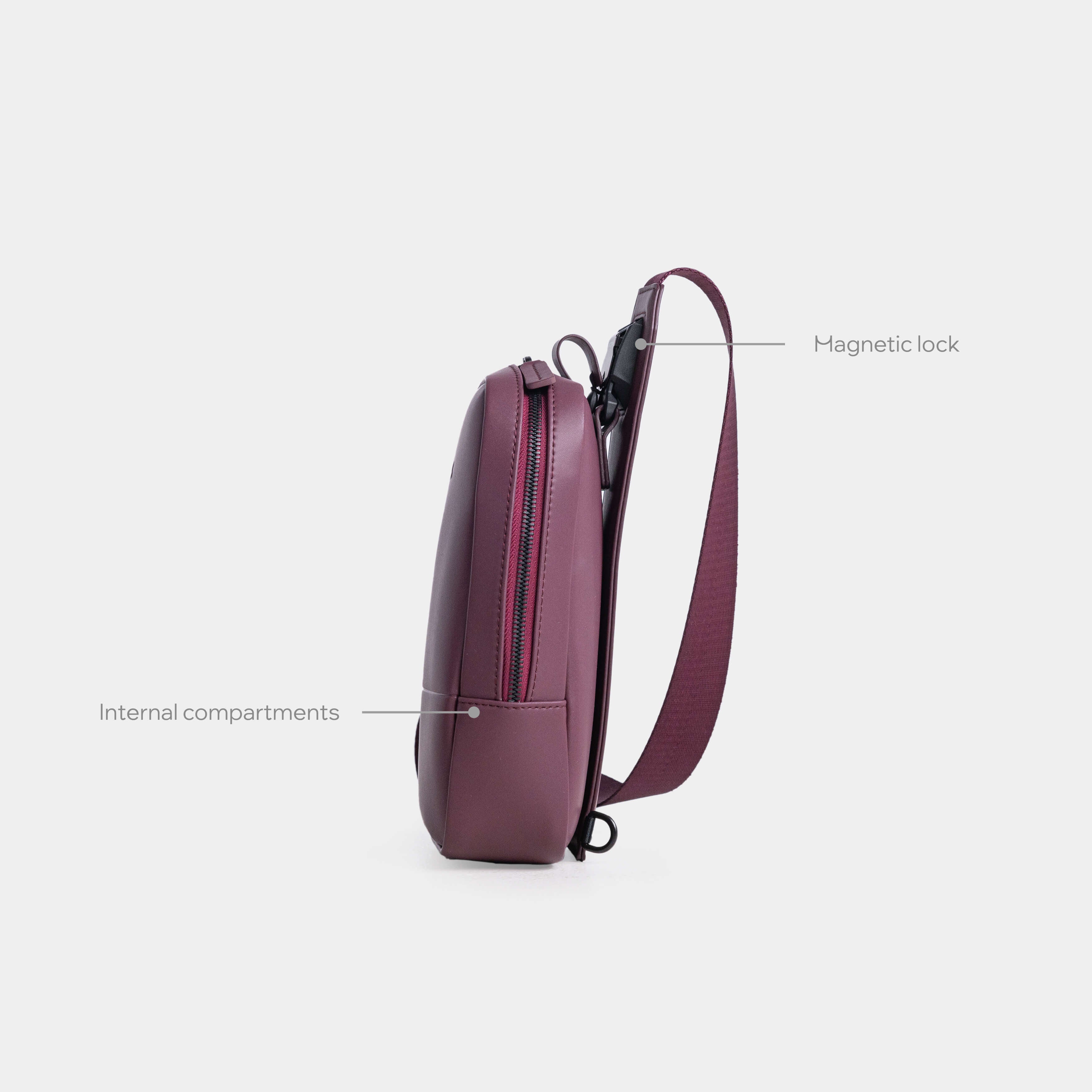 Essentials Crossbody - Japan Edition | Kamakura Burgundy