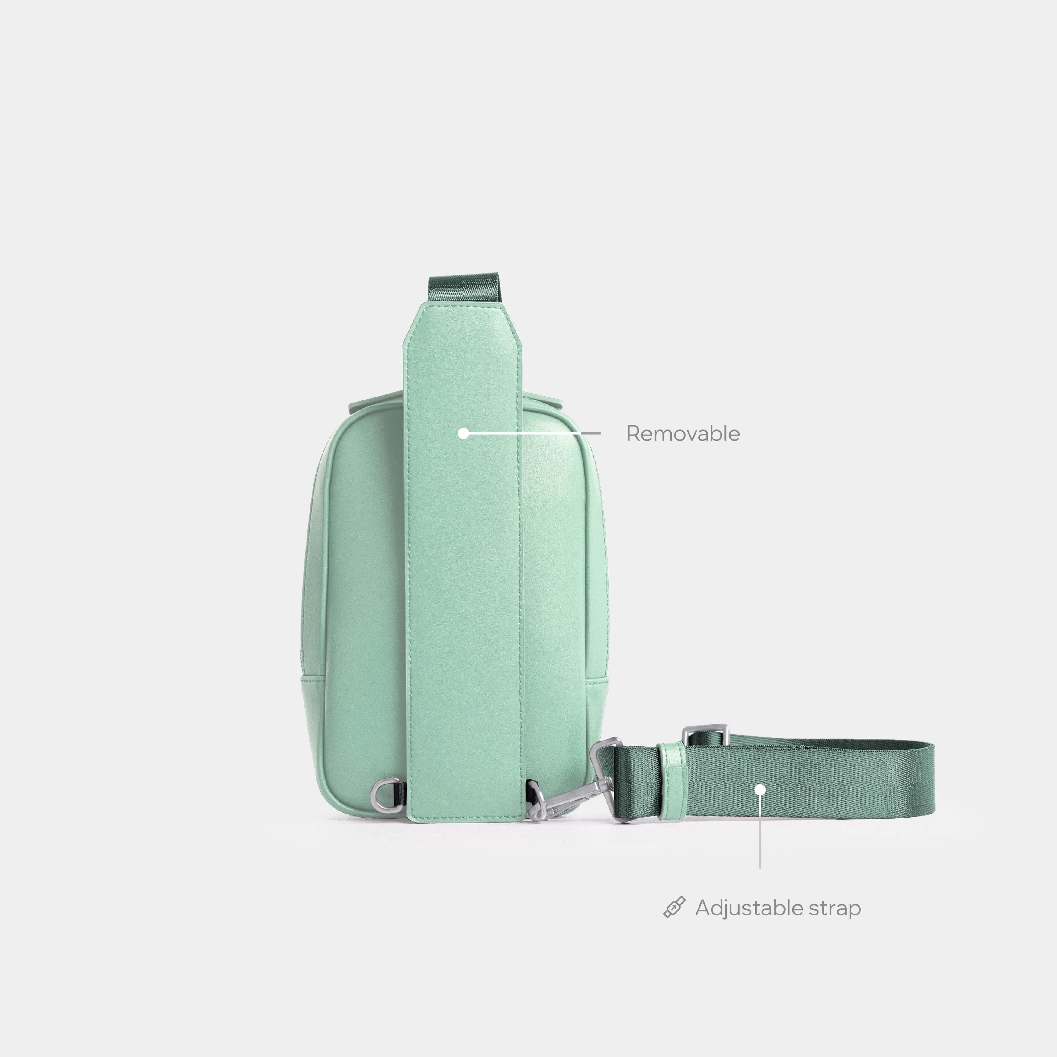 Essentials Crossbody - Japan Edition | Matcha Green