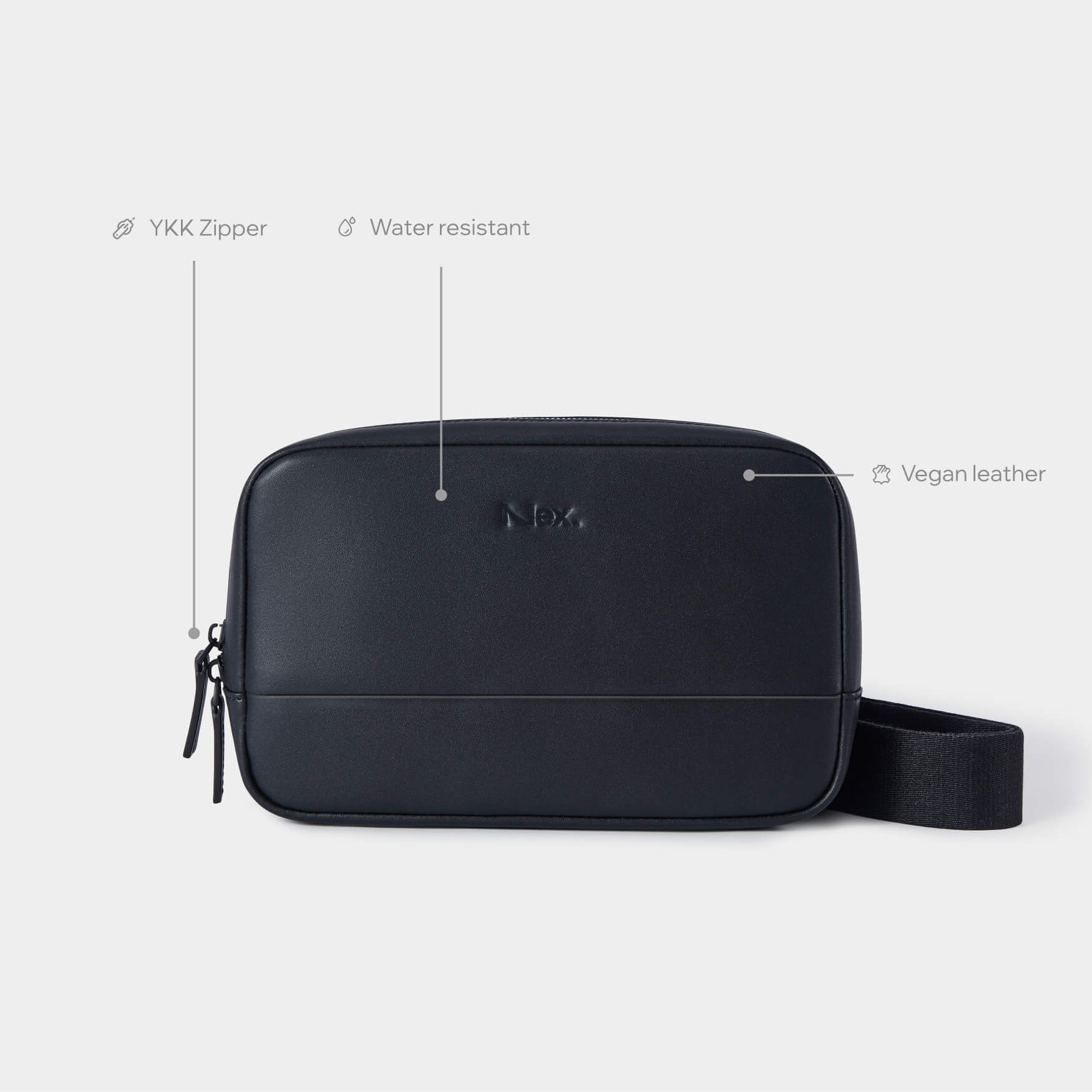 Crossbody - Hawaii Edition | Punaluu Obsidian