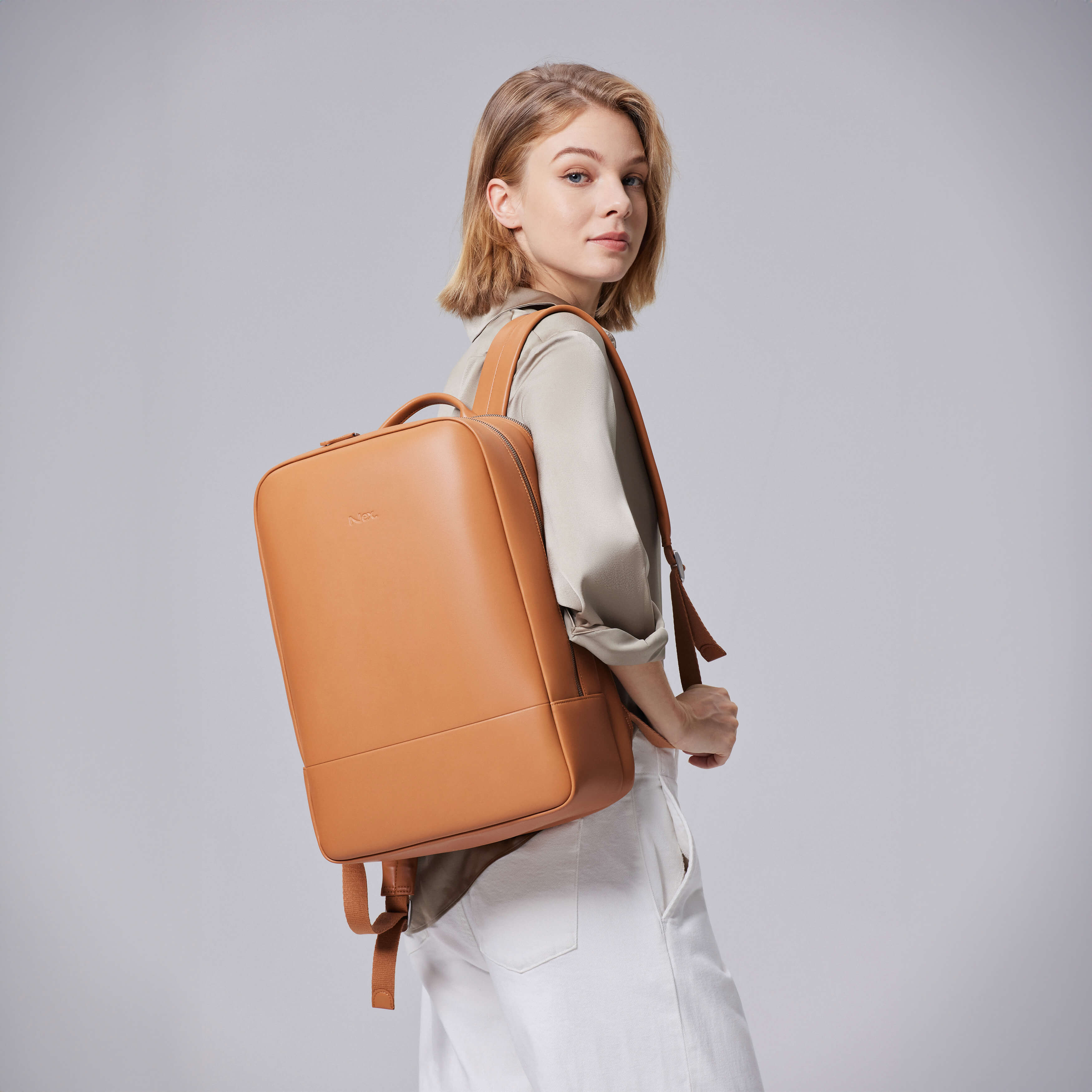 cameron street neema leather backpack Hawaii Underseat Backpack