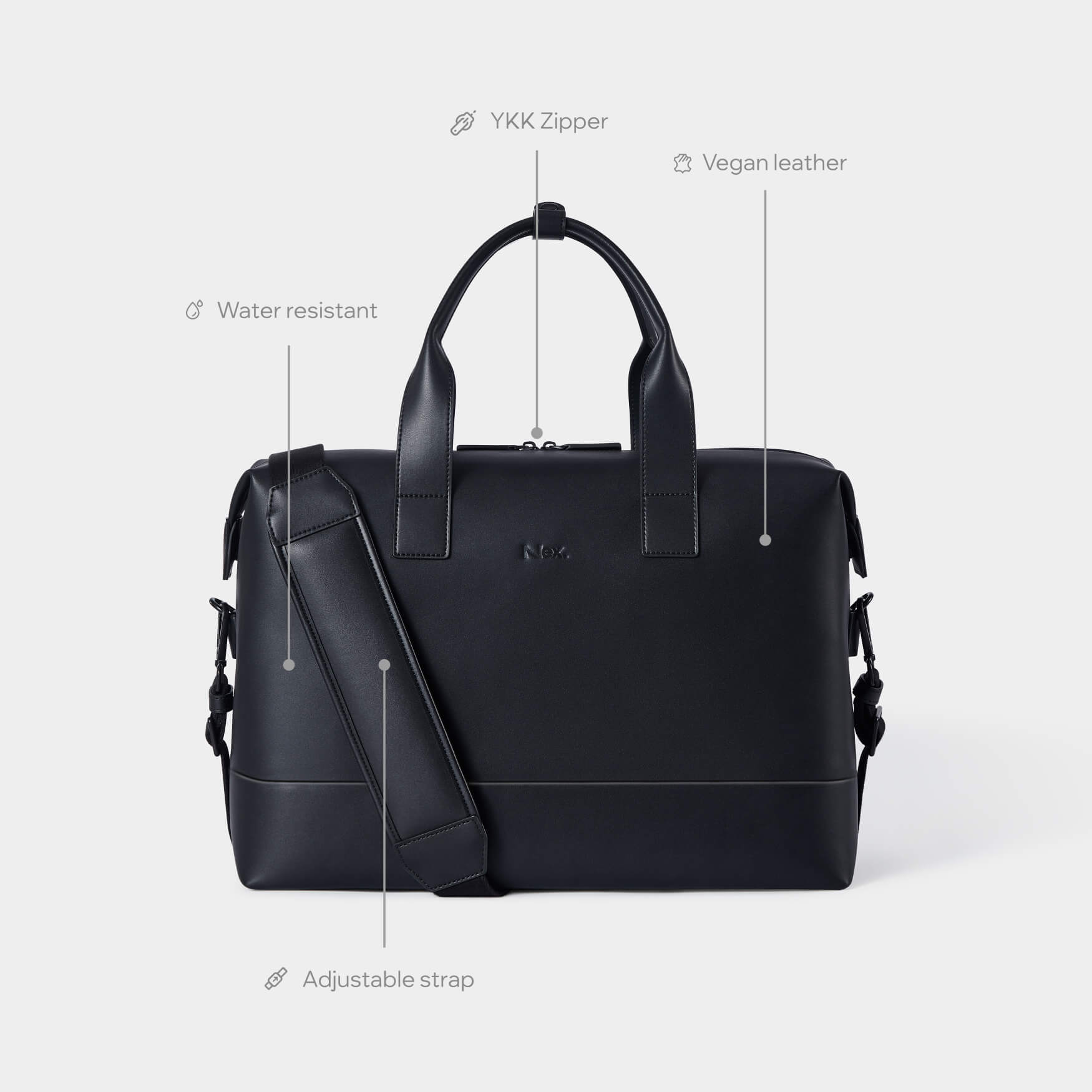 Adventure Duffel | Punaluu Obsidian