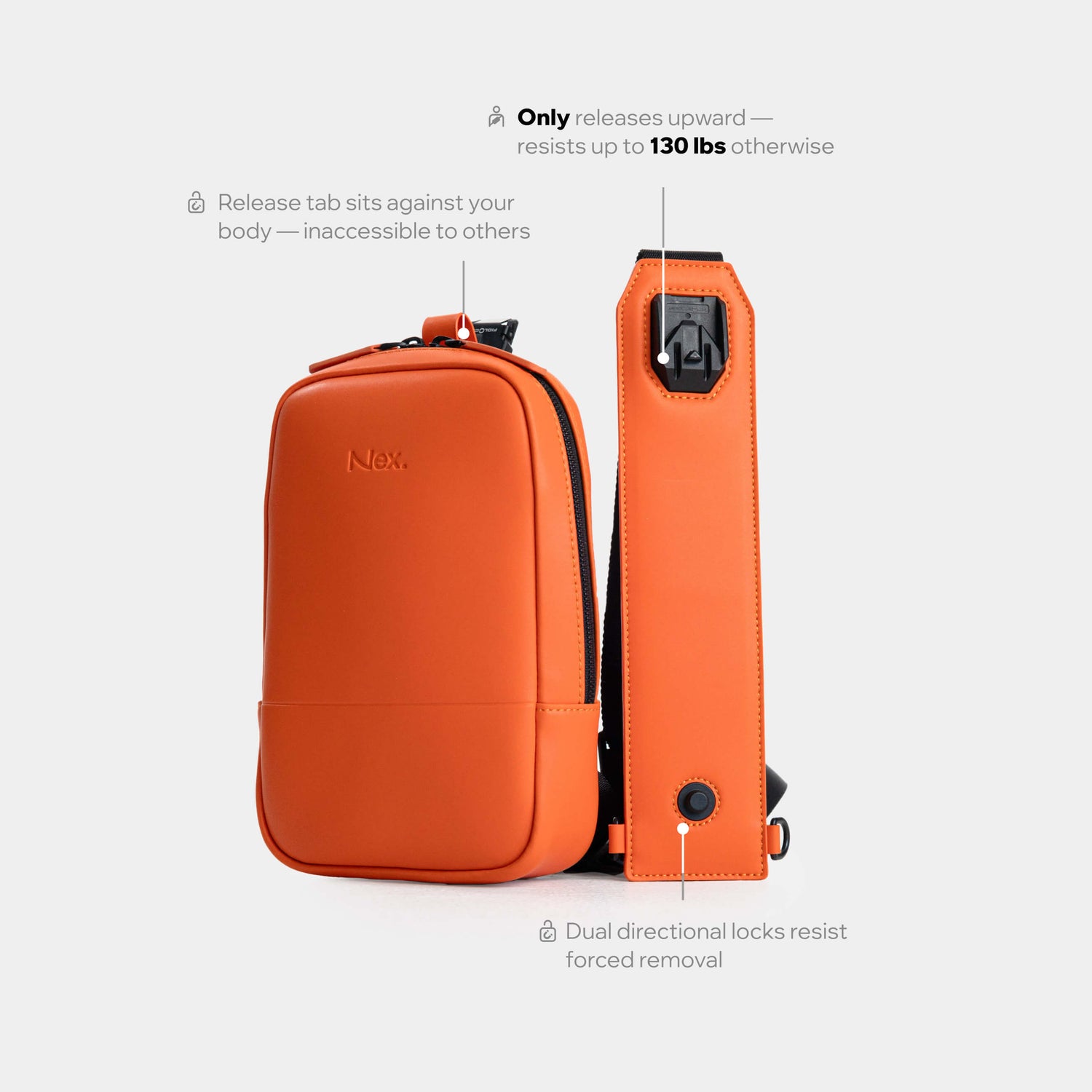 M1 Chest Bag | Fushimi Orange