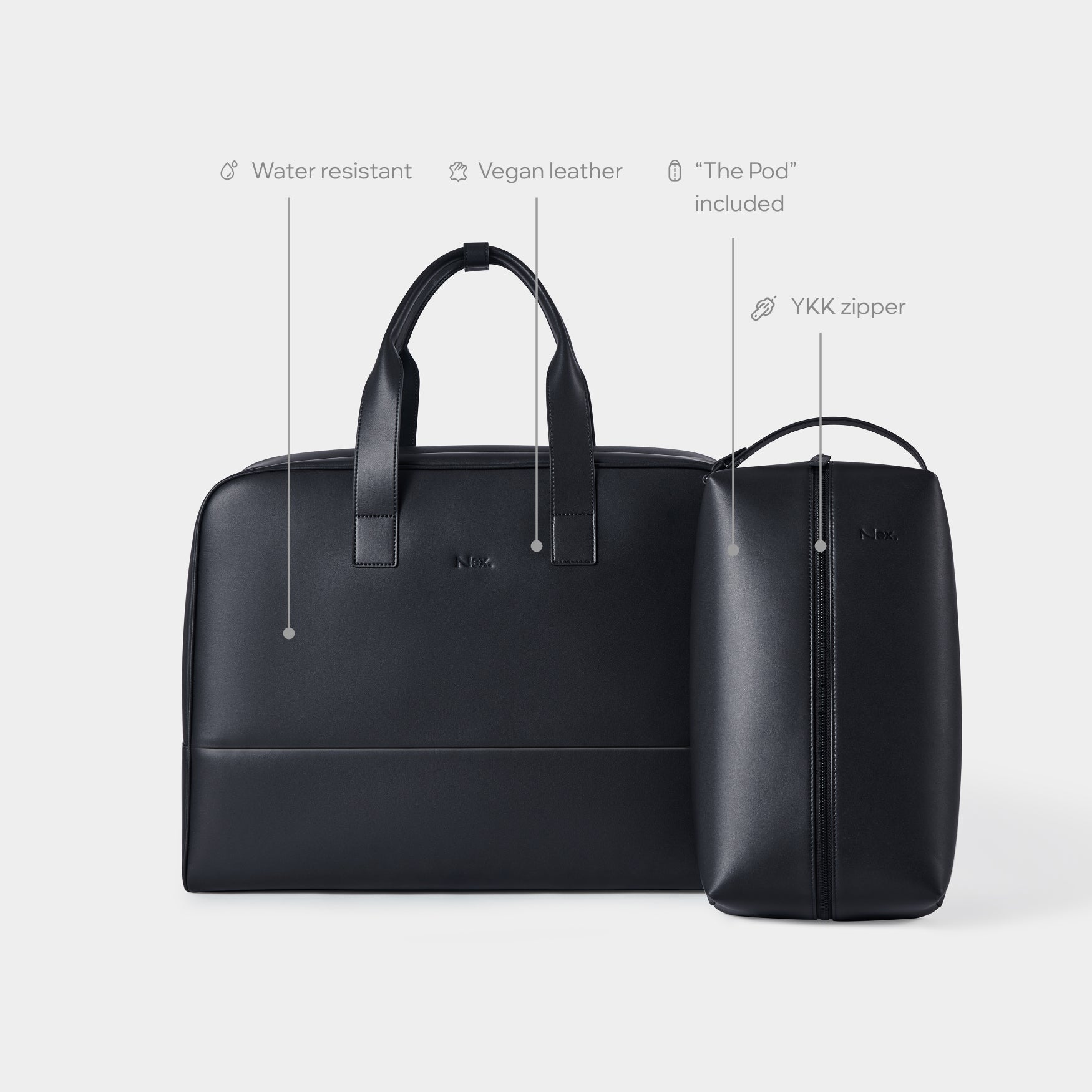 Nex Weekender Bag - Hawaii Edition | Punaluu Obsidian